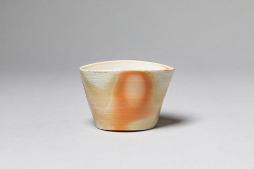 Soba Choko en porcelaine flammée
