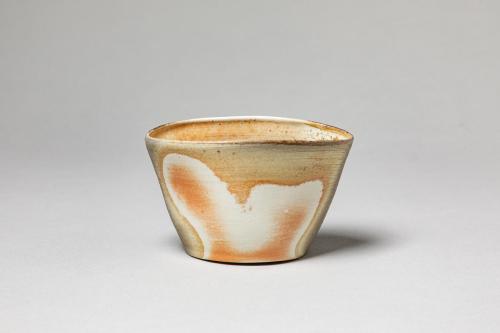 Soba Choko en porcelaine flammée