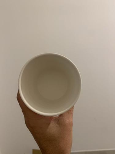 Soba Choko en porcelaine tournée