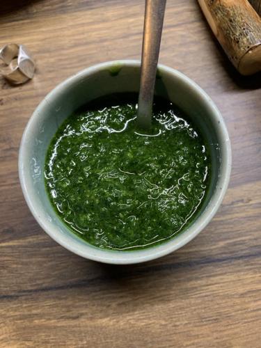 Soba Choko ail des ours